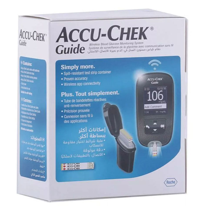 Accu Chek Guide Blood Glucose Monitor - Al Ain Allied Outlet